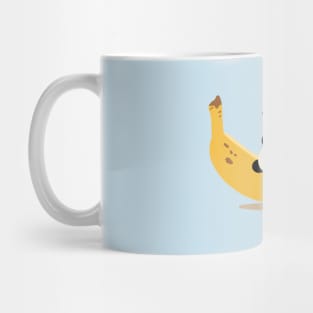 Little Panda Sleeping on a Banana Mug